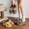 Мода 2025 Обувь ниндзя таби Одинарная Женская Ретро Замшевые Балетки Раздвоенный Носок Копыто Лодочки Лолита Обувь Женская Мэри Джейн Мокасины Балетки