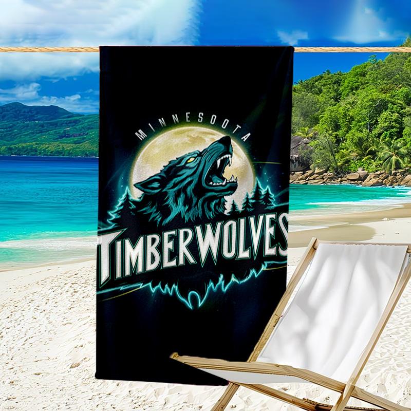 Minnesota Logo Quick-Dry Microfiber Beach Towel Super Soft & Absorbent for Bath, Beach, Travel Bath Time Accessory, Fan gifts