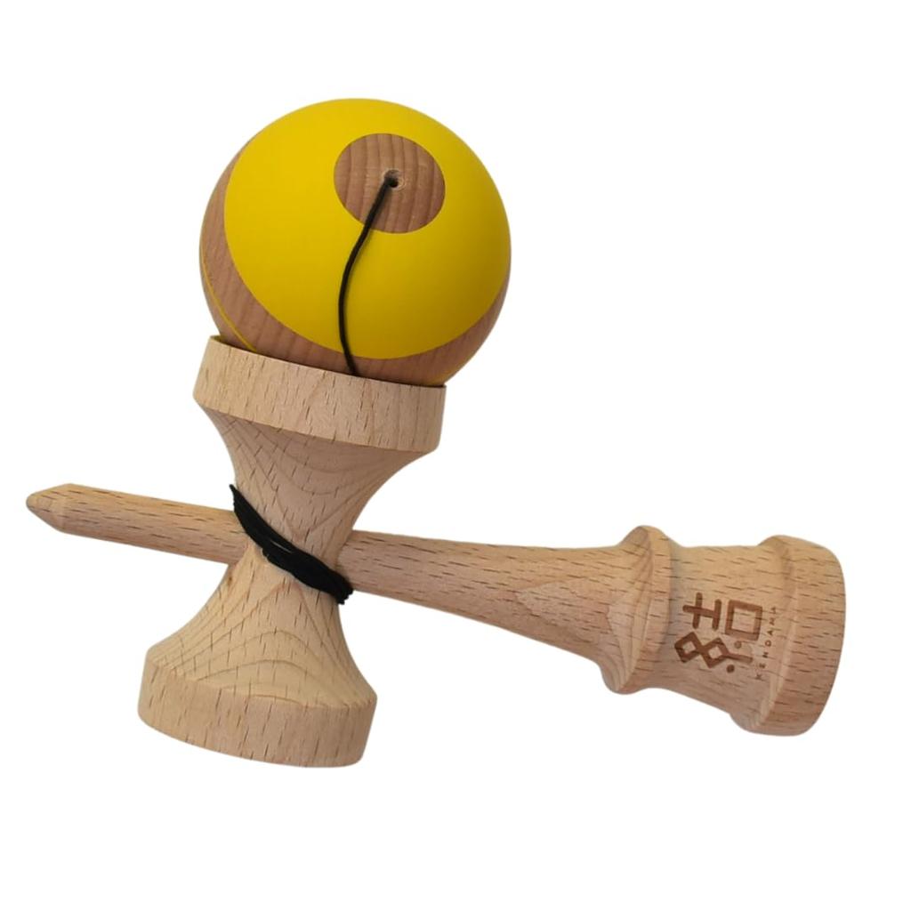 Юи Кендама Бук матовый Полностью Бук YUI001Форма First Street Kendama Подсолнух (Японская игра с кеглями и мячом) - дерево, отделка, Матовая2.0 - - (Химавари)