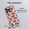 Fashion Game over Pink Phone Case For iPhone 16 15 14 13 Pro Max Plus Mini Frosted Soft Shell Funda