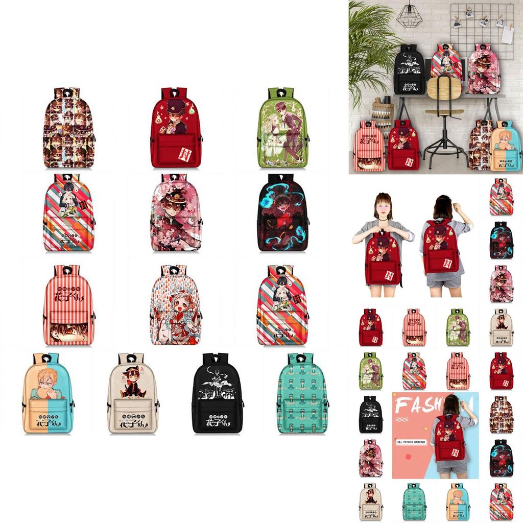 Просторный и модный аниме рюкзак Toilet-bound Hanako-kun для студентов и взрослых