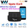 ICar3 ELM327 Wifi For Android/IOS Bluetooth For Android Car Diagnostic Scanner ELM 327 V2.1 OBD OBD2 Code Reader Auto Scan Tool