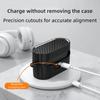 Carbon Fiber Pattern Magnetic Earphone Case Dustproof Earbuds Accessories for Sony WF-1000XM6