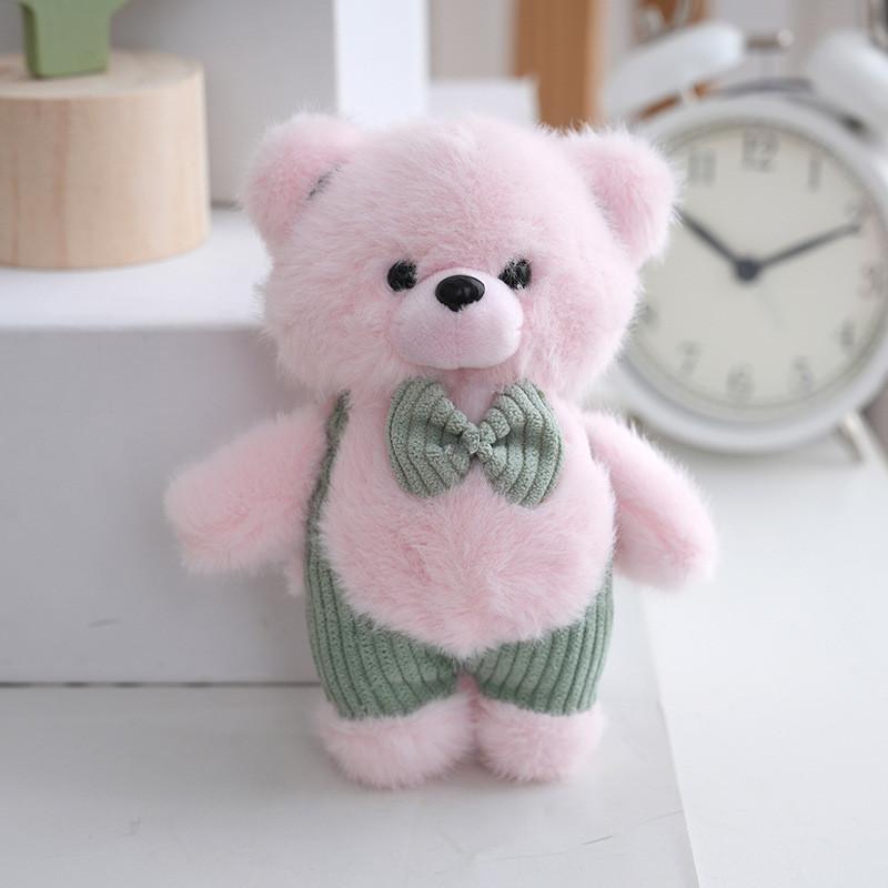 Plush Bear Keychain Plush Toy With Pp Cotton Filling For Girls And Kids