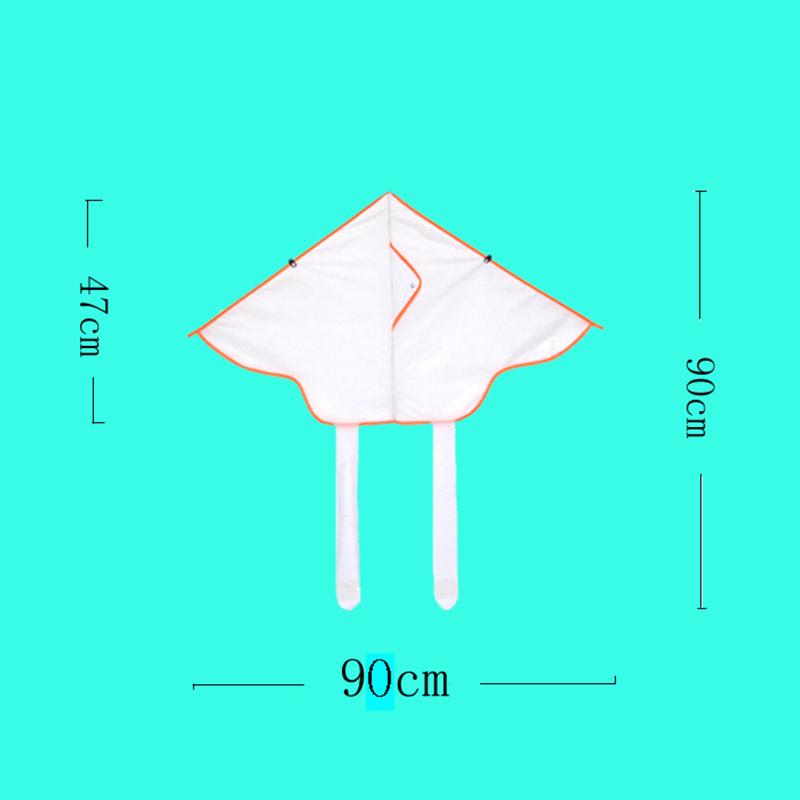 1 шт. Набор для раскрашивания воздушного змея своими руками, Складной, для улицы, Пустой воздушный змей-бабочка для раскрашивания, Детские спортивные игрушки