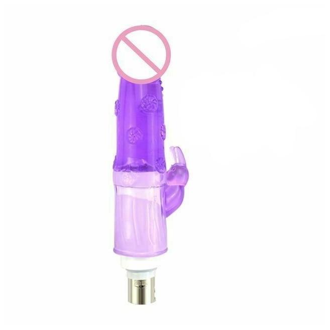 28 Types Pink Purple Dildos A2 / F2 Sex Machine Attachments