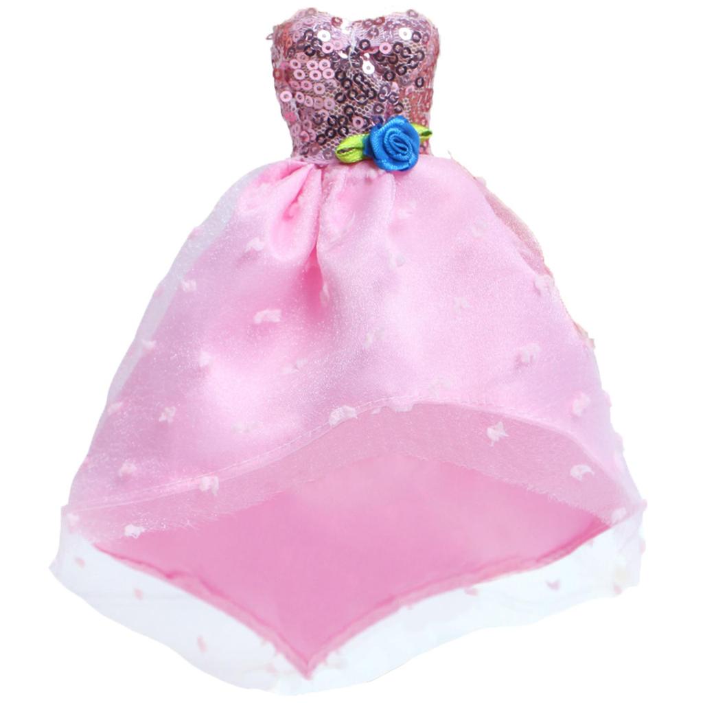 Clothes for 30cm Doll Daily Casual Outfits Pants T-shirt Skirts Mini Dress Fat Curvy Size 11.5 Inch Doll Accessories