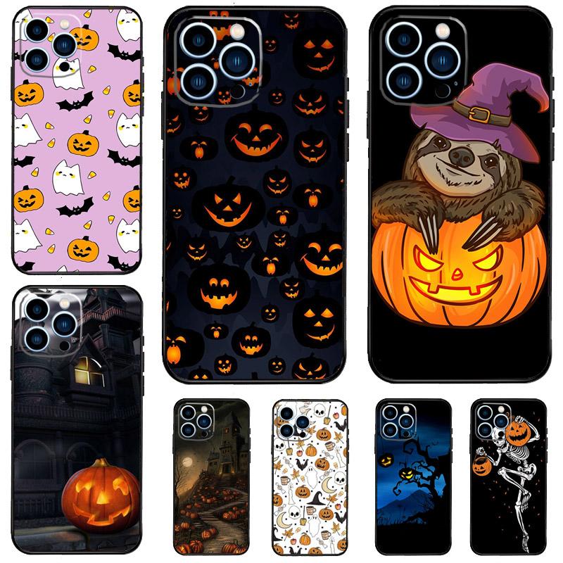Halloween Pumpkin Case For Samsung Galaxy S26 Ultra S24 S23 S22 S21 S25 Ultra S10 S20 Plus S25 FE Cover Funda
