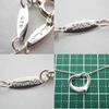 [Б/у] TIFFANY 925 Подвеска/Ожерелье Открытое Сердце/j14-10