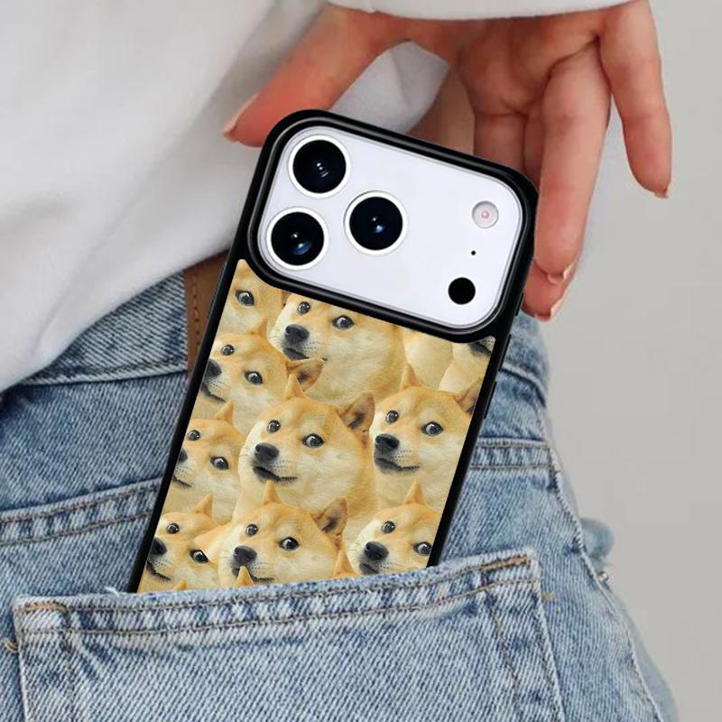 Чехол для телефона Space Doge Shiba Inu для iPhone 17ProMax 12 13 14 15 16e 17 Pro Max Plus Air Cover
