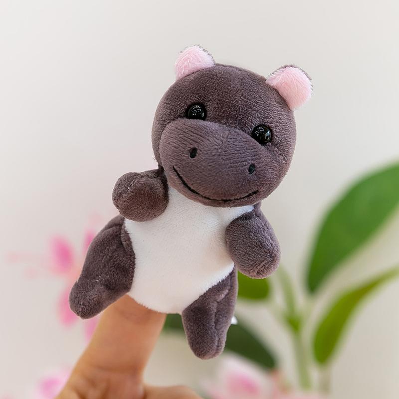 Лесное животное Пальчиковая кукла Панда Плюшевая игрушка Дети Океан Акула Кукла