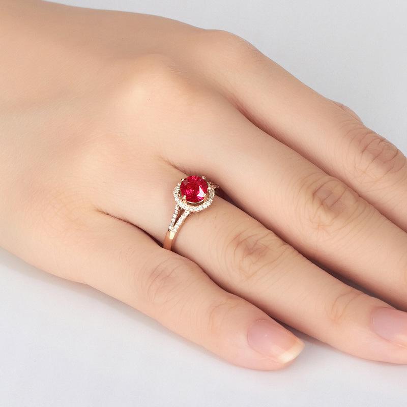 Sace Gems Классическое кольцо из медного сплава с цирконом, женские ювелирные изделия, свадебный подарок для вечеринки
