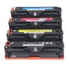 4 шт. Замена картриджа с тонером для HP Color Laserjet CP1215 CP1518ni CM1312nfi CM1312 CP1515n CP1525nw M251 Принтер