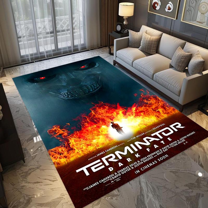 Judgment Day: Terminator's Legacy carpet Doormat floor mats Office chair cushion Art Room