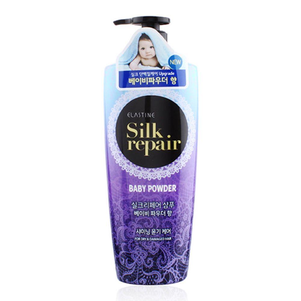 ELASTINE LWGPWAXW Silk Baby Powder Shampoo 550ml