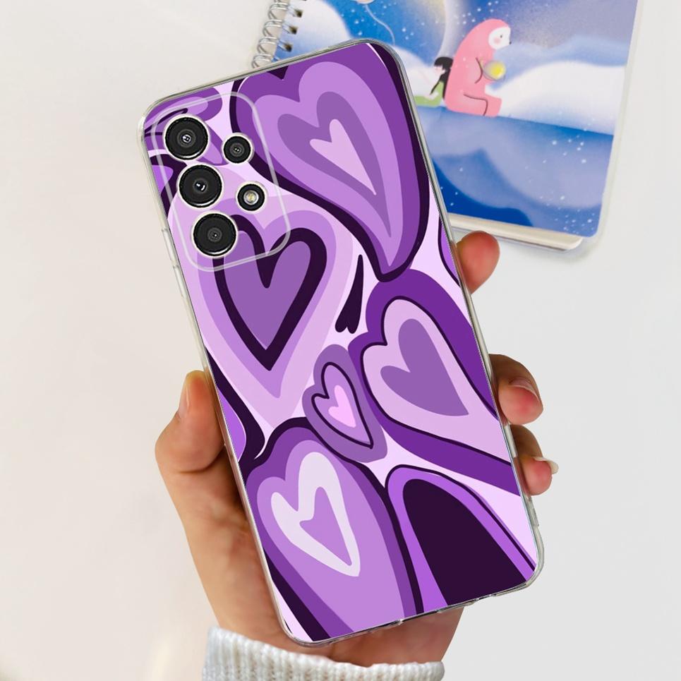 For Samsung A13 M13 M23 M33 Galaxy Case Flowers Butterfly Astronaur Phone Case Back Cover Soft Bumper Samsung Galaxy A13 M23 Bag