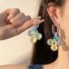 Dopamine Candy - цветные забавные серьги-шарики в стиле летних каникул, длинные серьги, нишевые, высокого класса, преувеличенные серьги