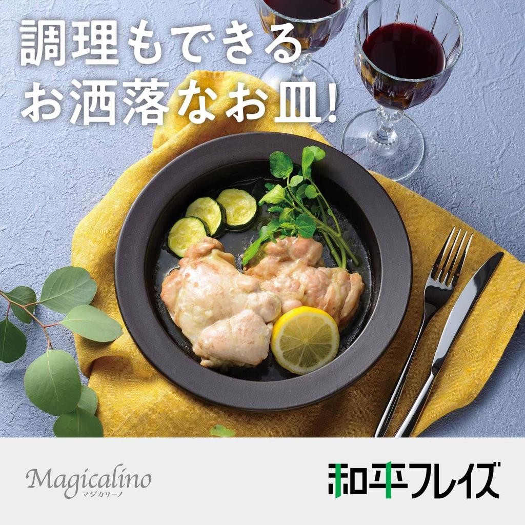 Wahei Freiz Heating Plate 20cm Also Suitable for Direct Heat and Oven Meat Fish Grilled Cooked and Served At the Recipes Included Magicalino