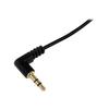 STARTECH Câble Audio Slim Mini-Jack 3,5 Mm Vers Mini-Jack 3,5 Mm Coudé À Angle Droit De 1,8 M - M/M