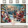 Party Backdrop Christmas Flat Piece Festive Scene Made Event Photo Background Party Decor