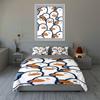 Duck faces pattern. Bedding Duvet cover sets Duvet covers Pillowcases gifts (1 * Duvet Cover 2 * Pillowcases, without duvet insert)