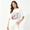 Unisex Loose Music Queen Guitar Graphic Tshirt Camping Fishing Sup Skate Rock Short Sleeve White Black Streetwear Tee