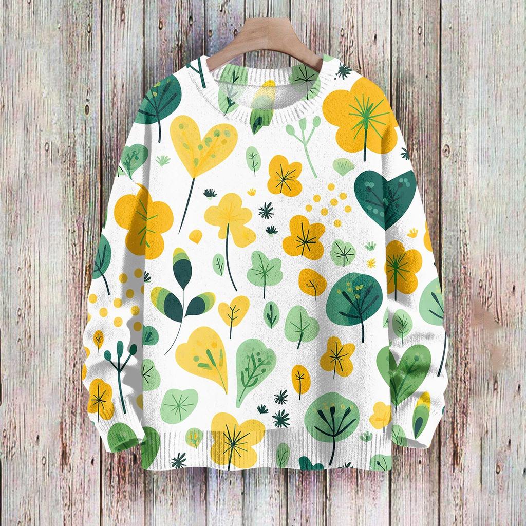 Женская мода повседневная толстовка с капюшоном с длинным рукавом и принтом