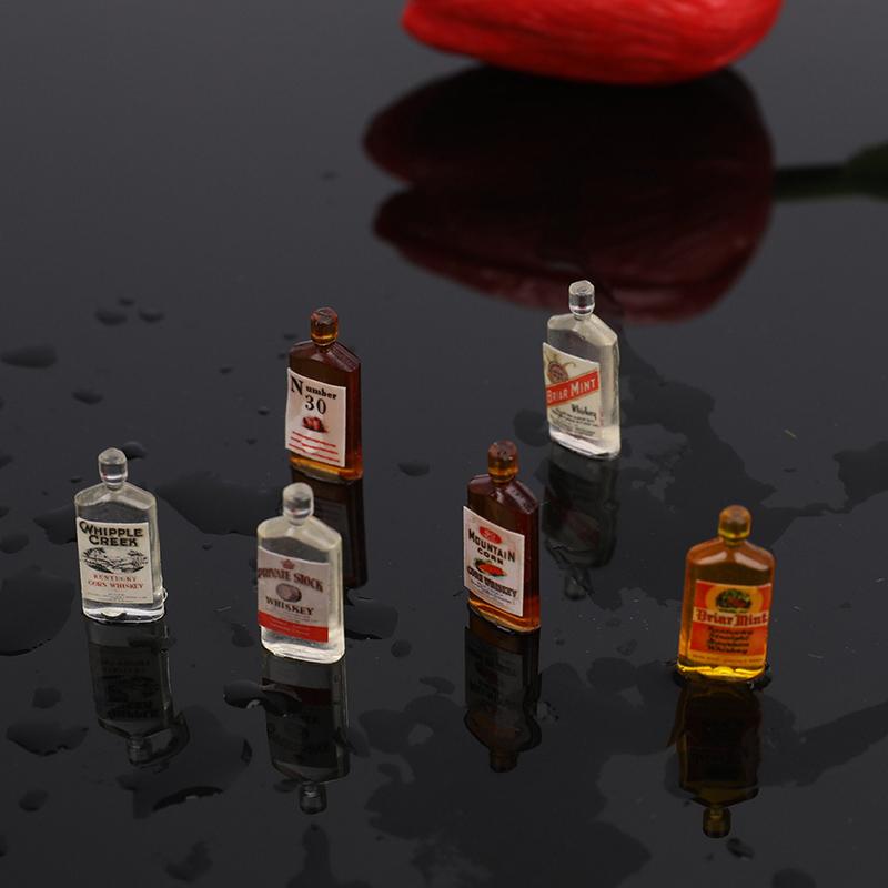 Doll House Drink Bottle Resin Accessories Diy Pendant Material