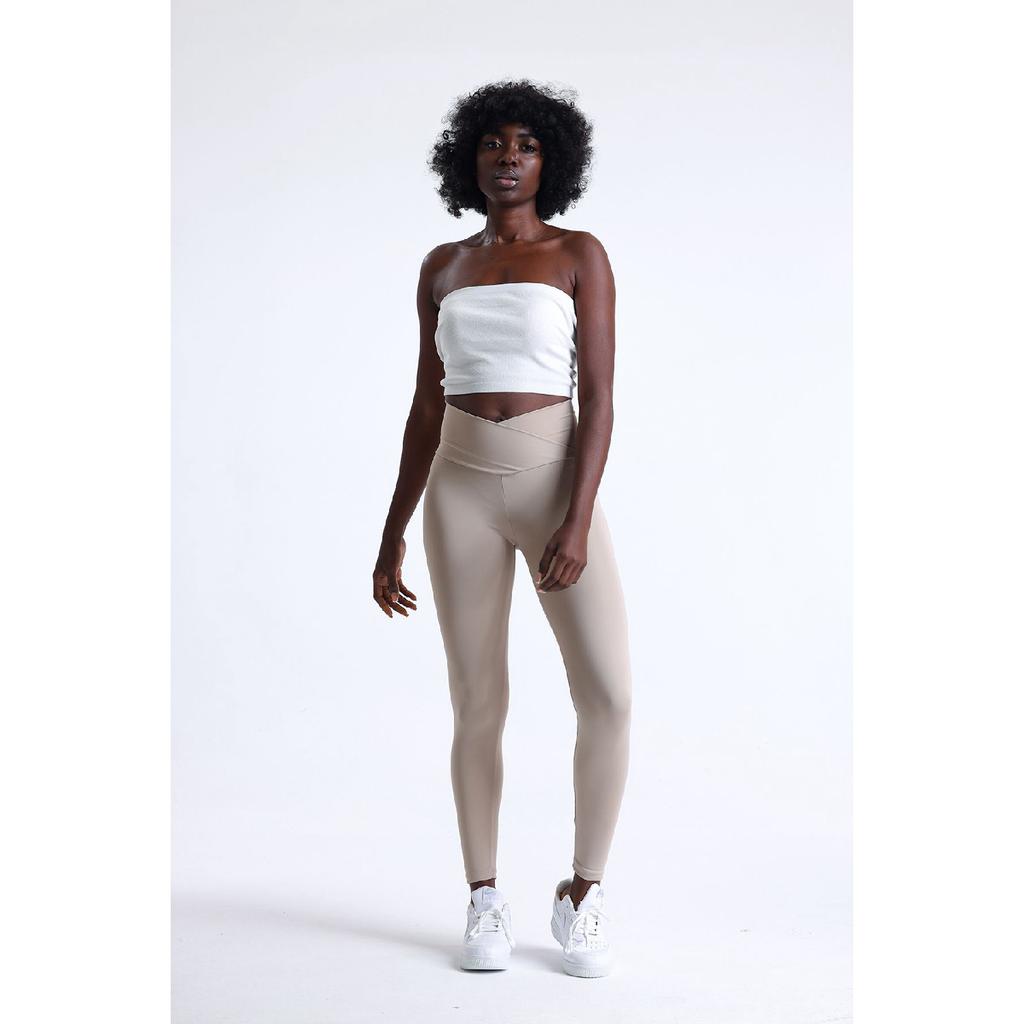 Navy Blue Cross Belt Push-up Slimming High Waist 1 Size Slimming Tights