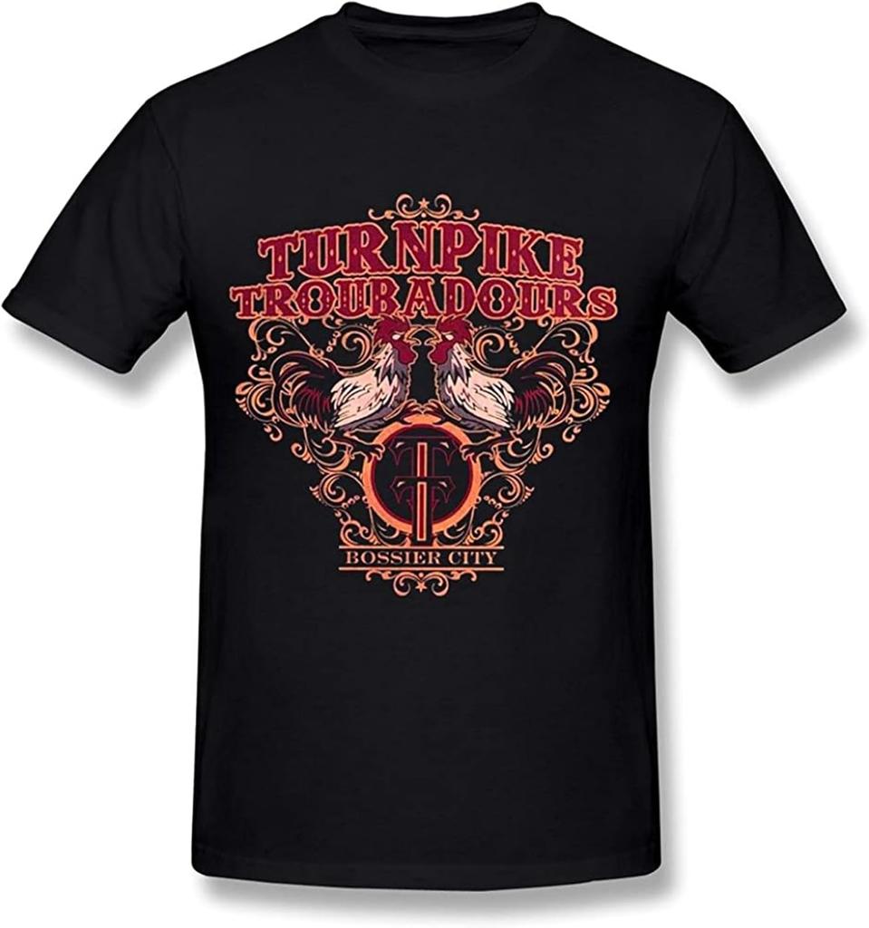 Men's Turnpike Troubadours Turnpike Troubadours T Shirt Unisex Short-Sleeve T-Shirts Black