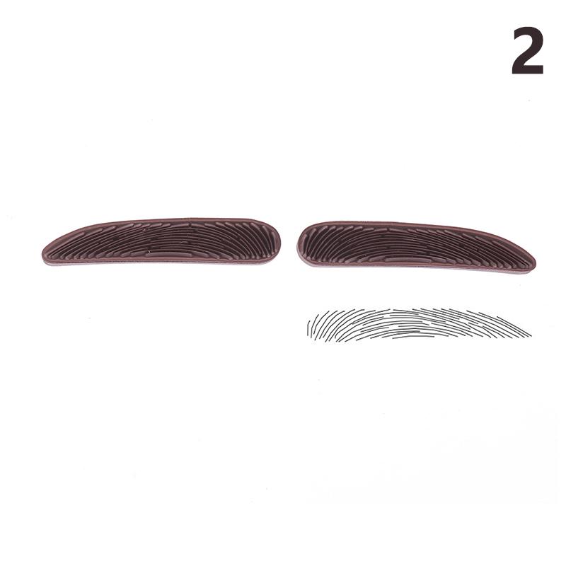 1 пара для начинающих, отработка линий бровей, трафарет для бровей, линейка, позиционирующий штамп, инструмент для начинающих, набор для ленивых татуировок бровей