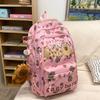 Cute Capybara Backpack Cartooon Large Capacity Backpack For Girls Boys Student Teenager Children'S Primary Schoolbags