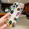 Прозрачный чехол для телефона для iPhone 11 12 13 14 15 16 17 Pro Max Mini X XS XR XS Max 8 7 Plus 17E 16E Air с рисунками собак