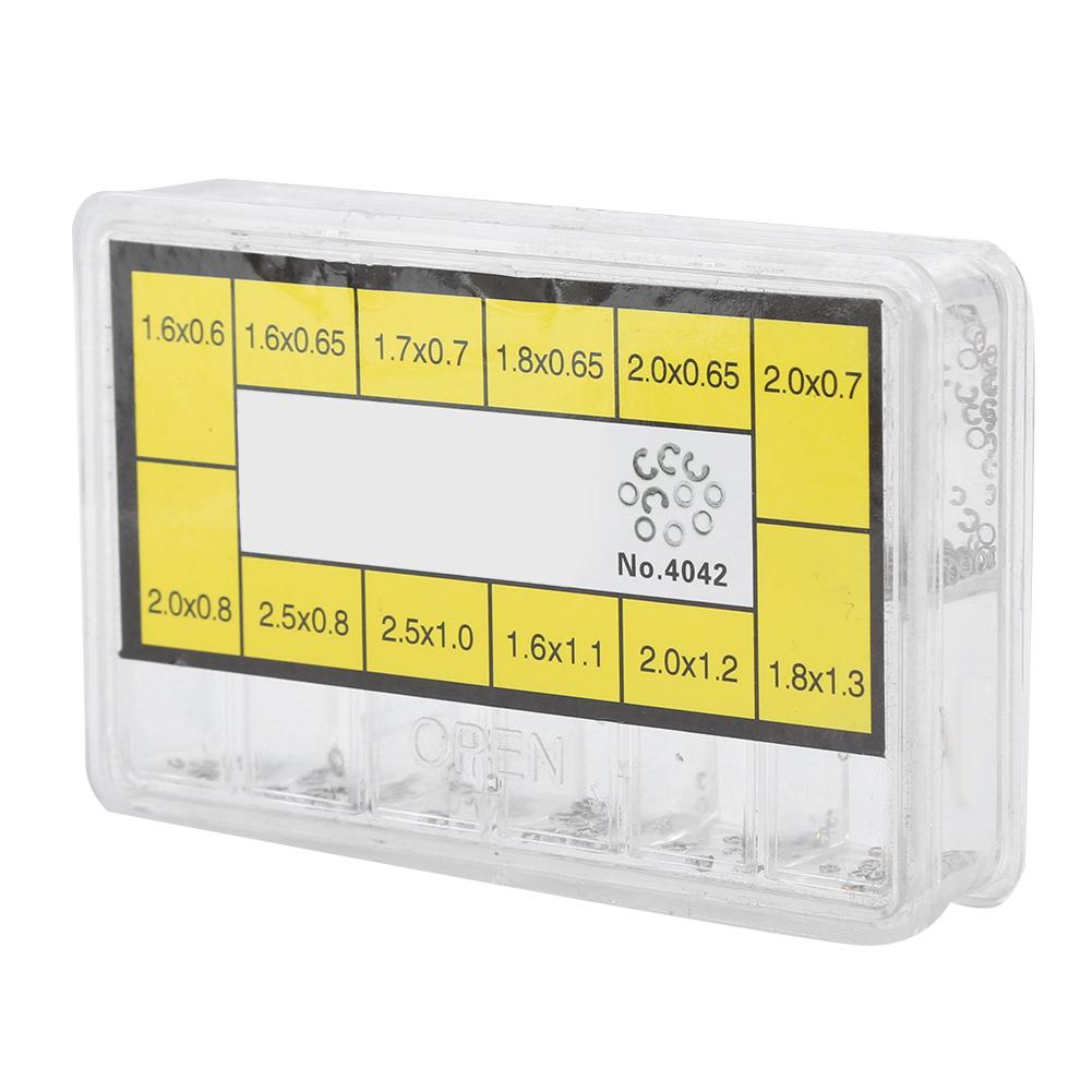 Металлический зажим для шайбы часов, Ассорти комплект, инструмент для ремонта часов, аксессуар для часовщиков