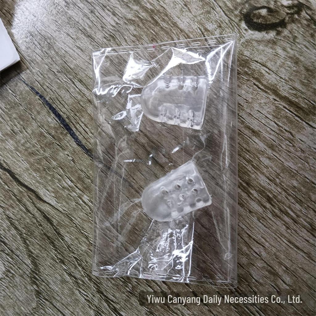 Силиконовый протектор для пальцев ног: Износостойкий, воздухопроницаемый, обезболивающий сепаратор для мозолей и мизинцев.