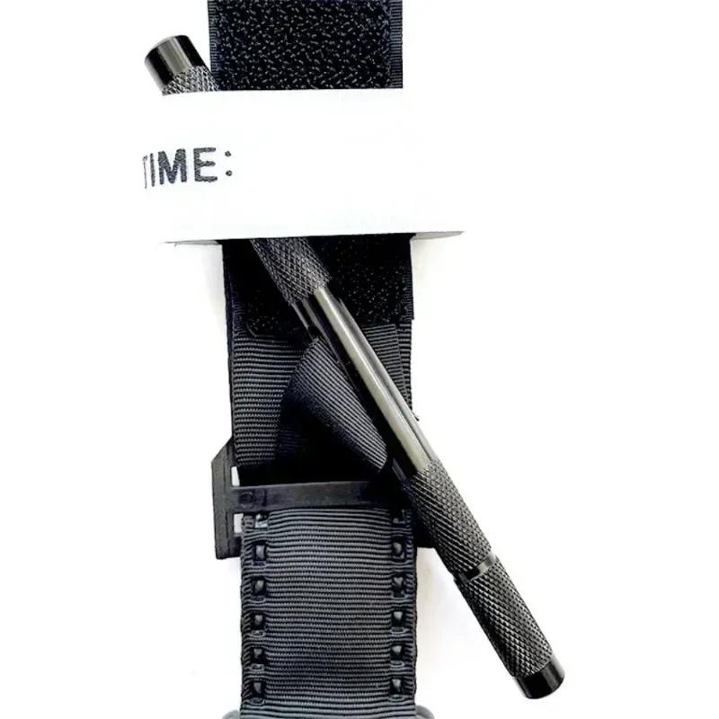 Portable Rotary Pressure Aluminum Rod Tourniquet for First Aid Hiking Outdoor Camping Survival Molle Gear Rescue Tools