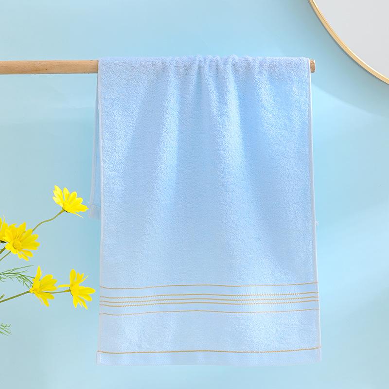 Мягкое и впитывающее полотенце для лица из хлопка Синьцзяна - Не оставляет ворсинок, для мужчин и женщин