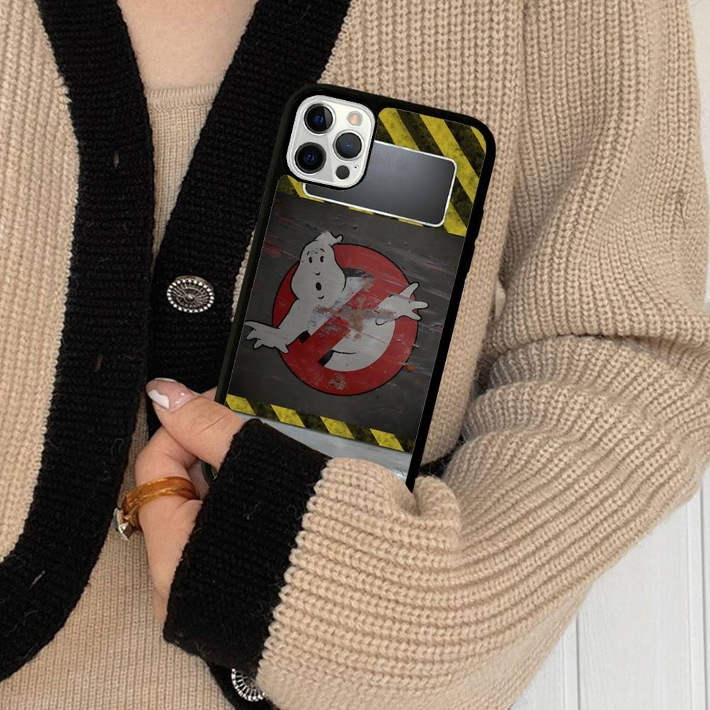 Movie-G-Ghostbusters Phone Case For iphone 11 12 13 14 15 Pro Max 17 16 Plus Hard PC+TPU Back Cover