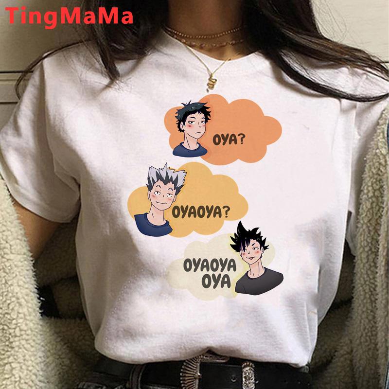 Футболка японского аниме Haikyuu 90 s, Мужская футболка с забавным рисунком Karasuno Fly, футболки с высоким рисунком, летние топы, модные футболки унисекс, мужские футболки