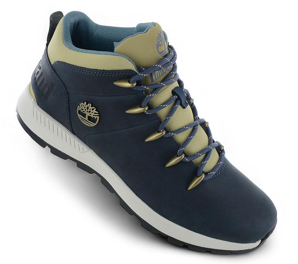 Timberland Ботинки средней высоты Sprint Trekker - Мужские зимние ботинки Кожа Синий TB0A6AKV-EP1 ОРИГИНАЛ