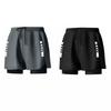 Short Pants Swimming Trunks Shorts Double Layer Men's Jogging Shorts  Surfing