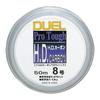 Флюорокарбоновая леска DUEL H816 Нет. 8, Х.Д.. Углерод, 50 м, Нет. 8, Прозрачный,