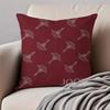 German Luxury Fashion Brand JJOOP Cushion Cover Pillowcase Antidustmite Invisible Zipper Short Plush Sofa Cushion