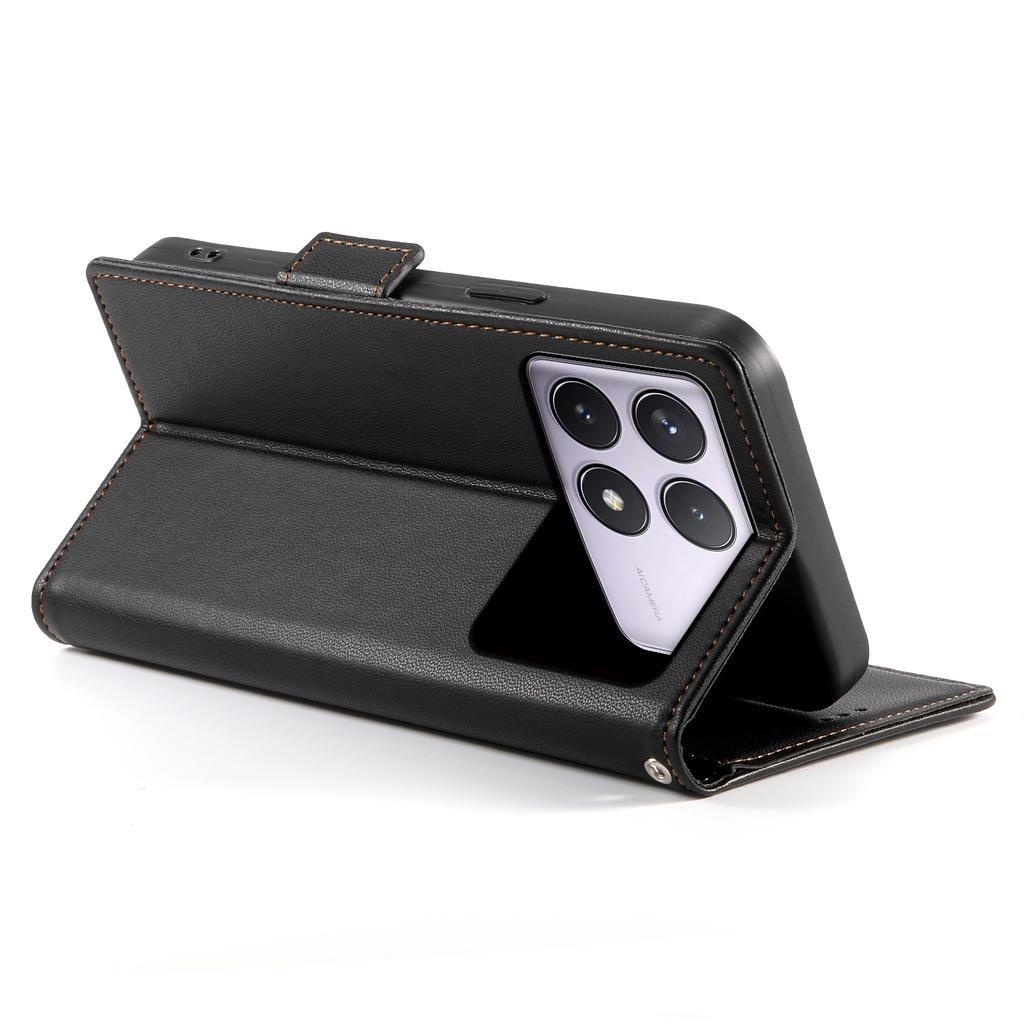 DF-010 Для Xiaomi Poco F6 Pro 5G/Redmi K70 5G/K70 Pro 5G Чехол-кошелек из ПУ кожи, подставка, чехол для телефона