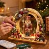 Рождественский Орнамент Акриловая Фигурка для Праздничного Настольного Дисплея