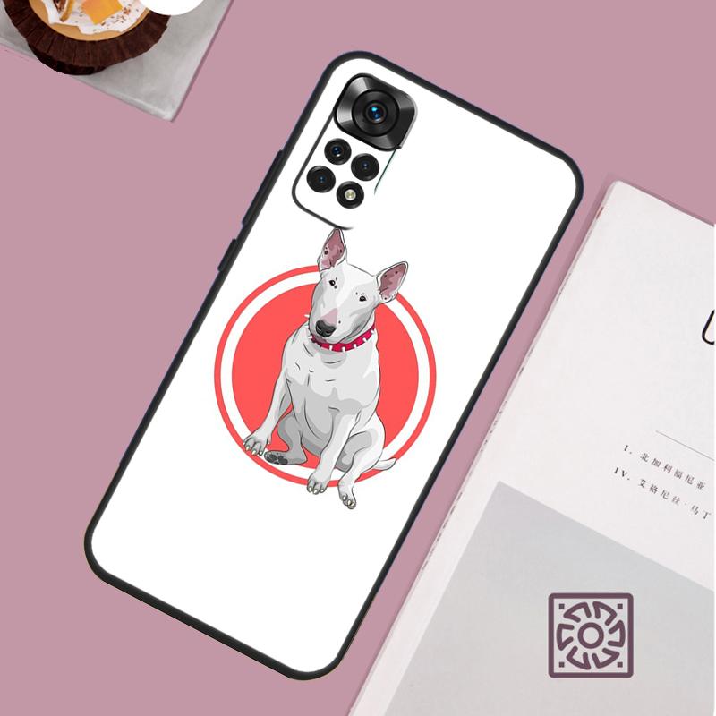 Чехол для щенков Бультерьера для Xiaomi Redmi Note 12 11 8 9 10 13 Pro 12S 11S 10S 9S Redmi 13C 9C 10C 12C