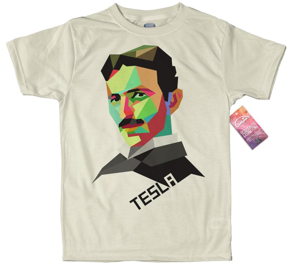 Nikola Tesla Tshirt Design