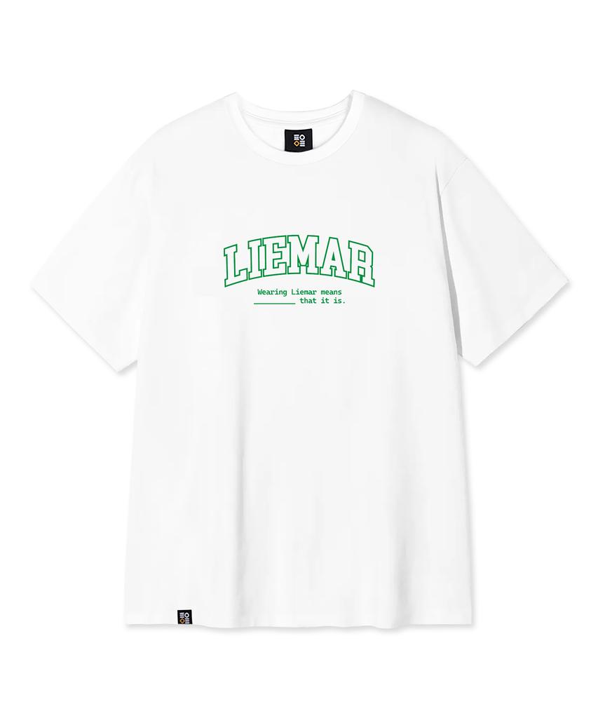 Зеленая хлопковая футболка от LIEMAR