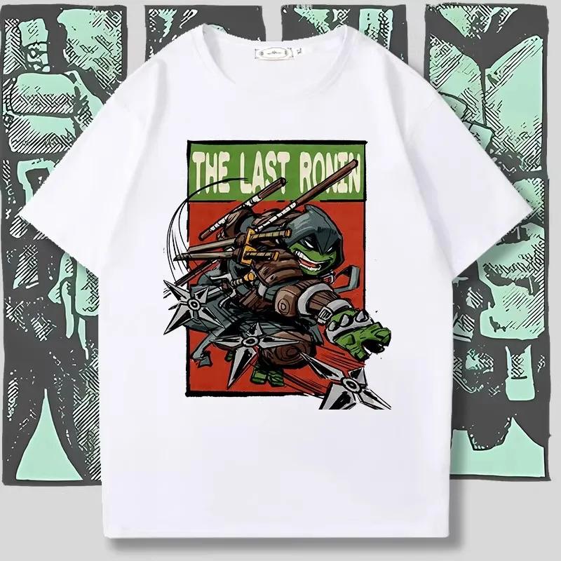 Bestseller Nickrodham Animated Teenage Mutant Ninja Turtles Movie Series Printed 100 Cotton TShirt Childrens Cute Top