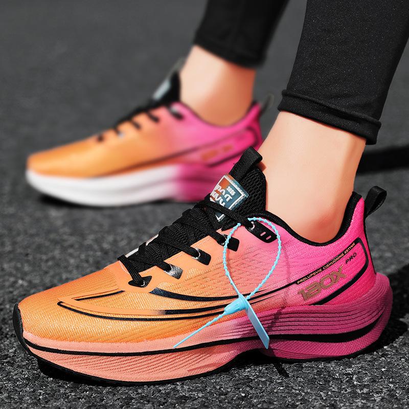 High-quality Running Shoes for Men and Women, the Same Style, Comfortable Soft Sole, High Elastic, Breathable and Shock-absorbing